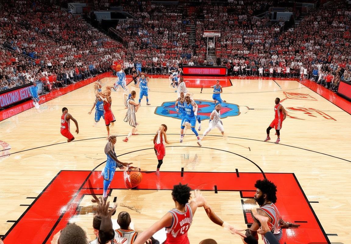 2019NBA季后赛：火箭对雷霆系列赛战术解析与回顾(图1)